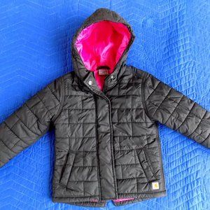Carhartt Quilted Hooded Winter Jacket - Junior's Size XXS